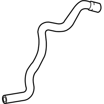 17342-0P020 Toyota Outlet Hose Illustration 1 of 1