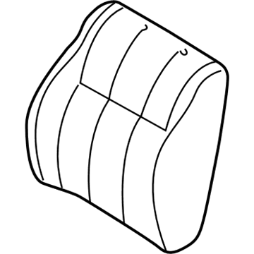 Toyota 71073-3D770-E0 Seat Back Cover