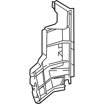 Toyota 16595-0T040 Air Guide