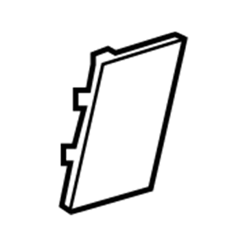 Toyota 58924-12010-C0 Rear Panel Cover