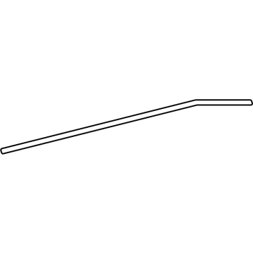 75797-30020 Toyota Lower Trim Protector, Rear Upper Illustration 1 of 1