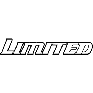 Toyota 75444-AK010 Nameplate