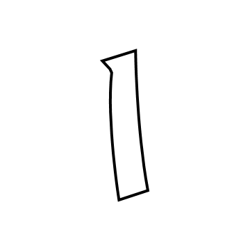 Toyota 75921-AK010 Black Out Tape