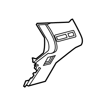 Toyota 55045-42050-C0 Lower Panel Clip