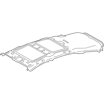 Toyota 63321-47011-B0 Headliner