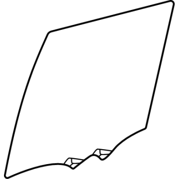 Toyota 68103-AK010 Door Glass