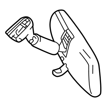 Toyota 87810-53210 Mirror Inside