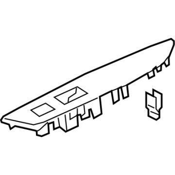Toyota 74231-12C90 Switch Bezel