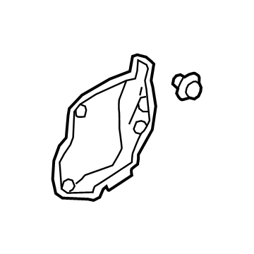 Toyota 67831-35180 Water Deflector