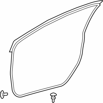 Toyota 67861-35130 Surround Weatherstrip