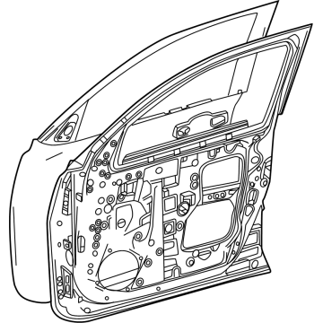 Toyota 67001-35740 Panel Sub-Assembly, Front Door 67001-35740 Toyota Panel Sub-Assembly, Front Door Illustration 1 of 1