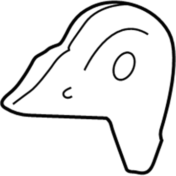 Toyota 71875-0C020-B1 Adjust Cover