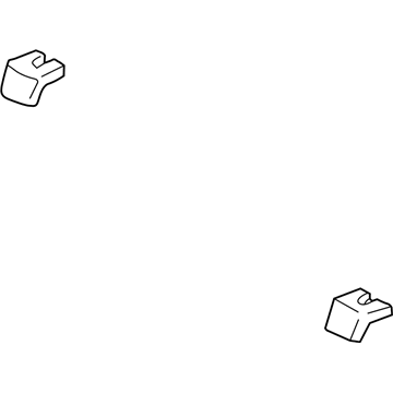 Toyota 72137-0C100-B0 Track End Cover