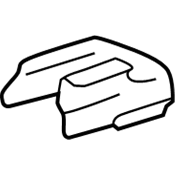 Toyota 72137-0C110-B0 Track End Cover