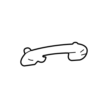 Toyota 74610-33120-C0 Grip Handle
