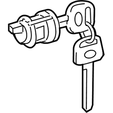 Toyota 69056-06160 Cylinder & Keys