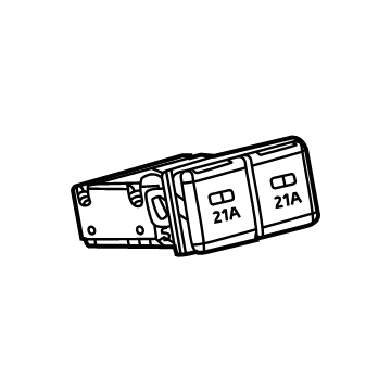 Toyota 85532-0E111 USB Port