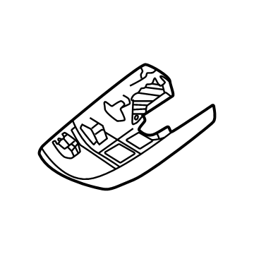 Toyota 86466-62100 Cover Cap