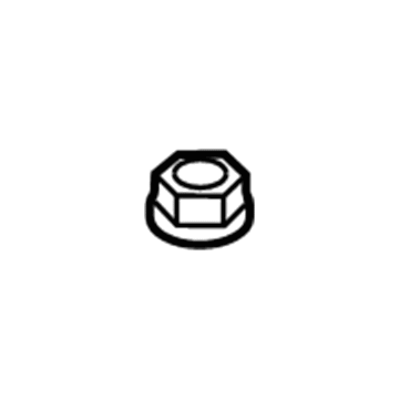 Scion 90080-17220 Outer Tie Rod Castle Nut