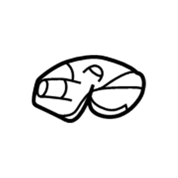 Toyota 53601-16020-22 Release Handle