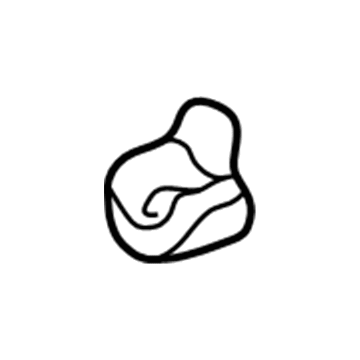 Toyota 53879-17020 Splash Shield Clip