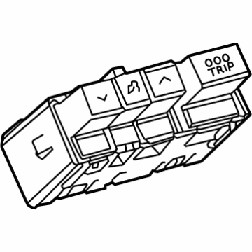 Toyota 84975-42010 Instrument Light Rheostat