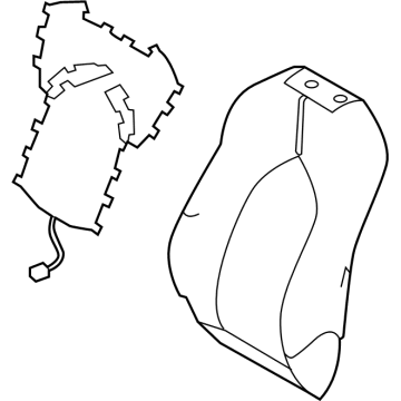 Toyota 71074-08241-B2 Seat Back Cover