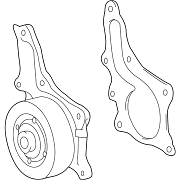 Toyota 16100-09515 Water Pump