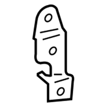 16589-31020 Toyota Lower Hose Bracket Illustration 1 of 1