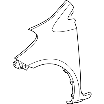 Scion iQ Fender - 53802-74020