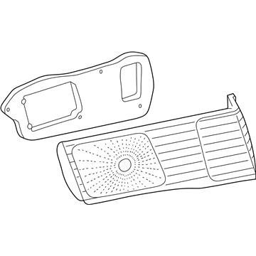 Toyota 81670-AA030 Lens & Housing