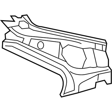 Toyota 61731-02260 Inner Side Panel