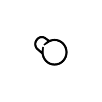 90981-15009 Toyota Tail Lamp Bulb, Yellow, Rear Illustration 1 of 1