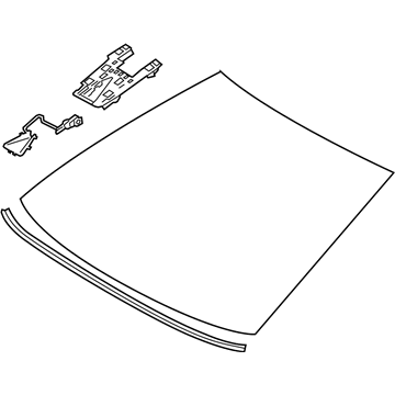 Toyota 56101-06B10 Windshield