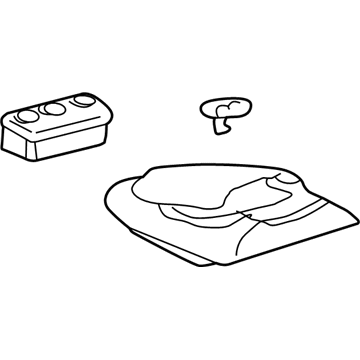 Toyota 58905-0C020-E0 Door Assembly