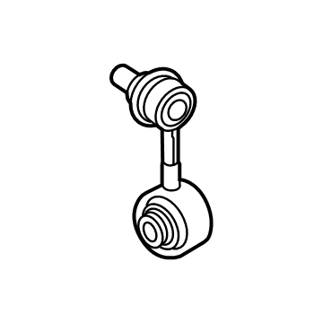 Toyota 48810-60100 Link Assembly, Front Stabilizer, Driver Side 48810-60100 Toyota Link Assembly, Front Stabilizer, Driver Side Illustration 1 of 1