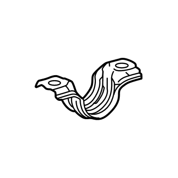 Toyota 48824-60260 Bracket, Stabilizer 48824-60260 Toyota Bracket, Stabilizer Illustration 1 of 1