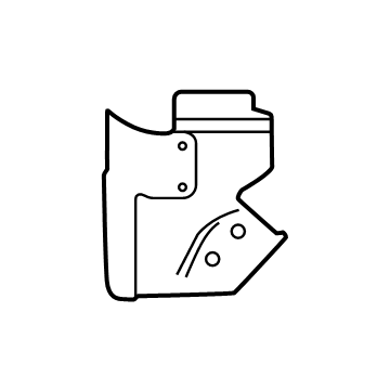 Toyota 48864-60050 Bracket, Stabilizer 48864-60050 Toyota Bracket, Stabilizer Illustration 1 of 1