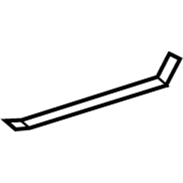 77681-33020 Toyota Mount Strap Insulator, Passenger Side Illustration 1 of 1