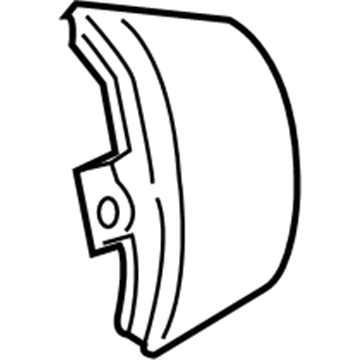 45116-12020 Toyota Trim Cover Illustration 1 of 1
