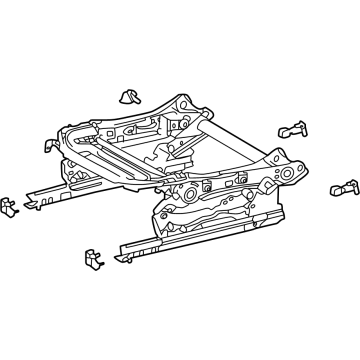 Toyota 72010-60840 Cushion Frame