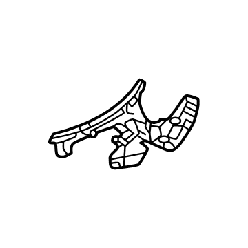 Toyota 71875-42100-C0 Recline Cover