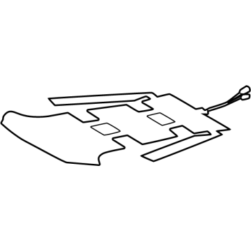 Toyota 87510-60830 Seat Cushion Heater