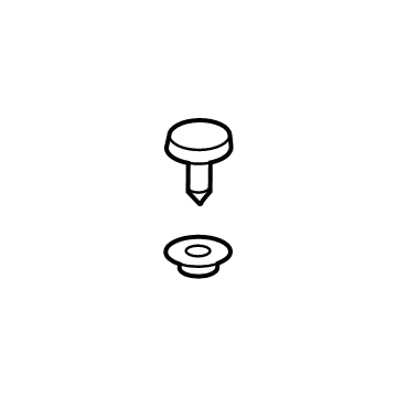 Toyota 73219-02020 Stopper