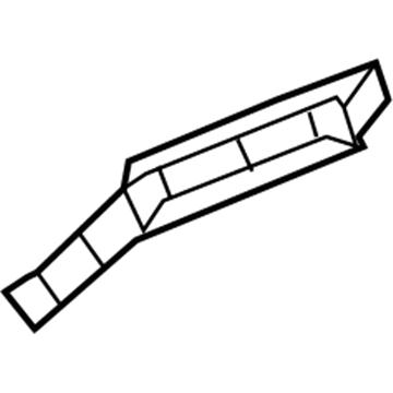 Toyota 66413-0R020 Headliner Spacer