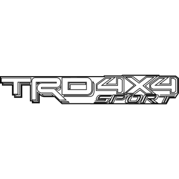 Toyota 75874-04090 Wheel Opening Molding