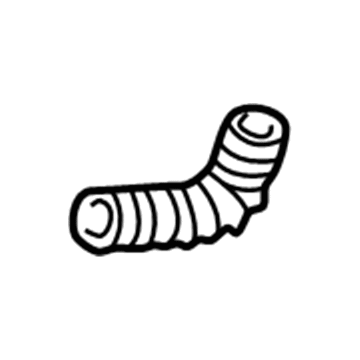 77219-44010 Toyota Filler Tube Shield Illustration 1 of 1