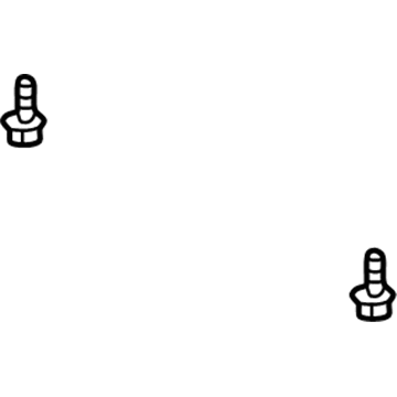 Toyota 90119-A0318 Exhaust Pipe Bolt