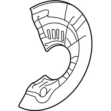 Toyota 47781-06130 Splash Shield