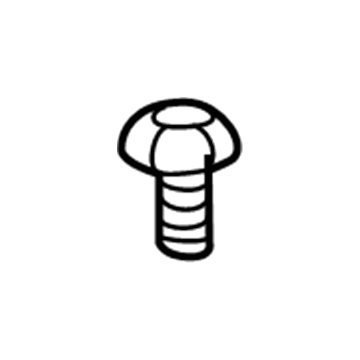 Toyota 90099-04119 Fan Shroud Bolt